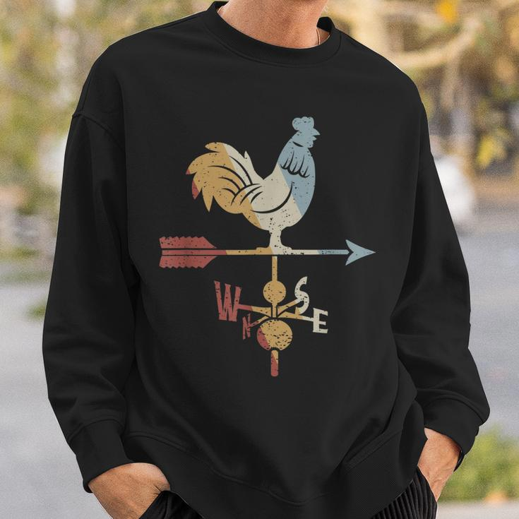 Weather Vane Retro Style Vintage Men Women Sweatshirt Graphic Print Unisex Gifts for Him
