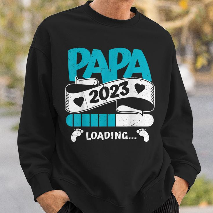Werdender Papa 2023 Sweatshirt, Ankündigung Vaterschaft Tee Geschenke für Ihn
