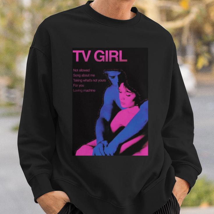 Who Really Cares Tv Girl Sweatshirt Gifts for Him