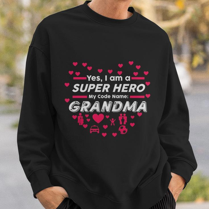 Womens Grandma Superhero Tshirt Super Hero Womens Gift Tee Men Women Sweatshirt Graphic Print Unisex Gifts for Him