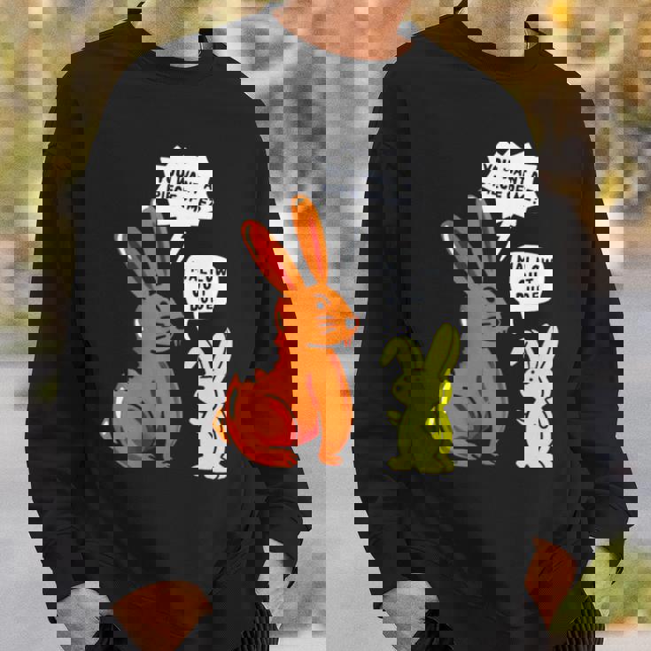 You Want A Piece Of Me Mellow Out Dude Sweatshirt Gifts for Him