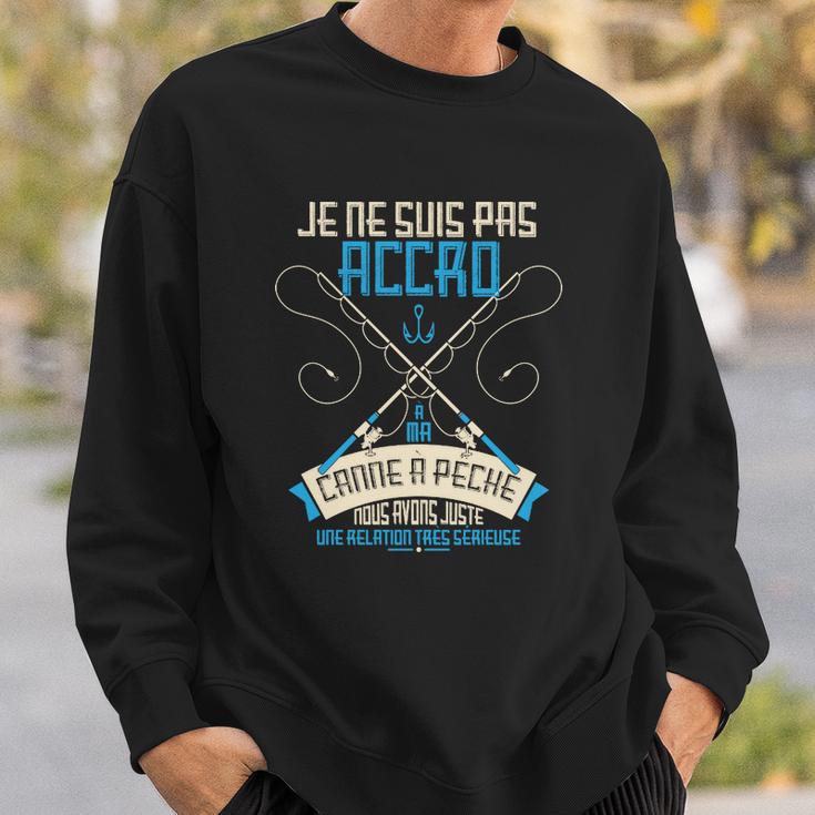 ✪ Je Ne Suis Pas Accro Pêche ✪ Sweatshirt Geschenke für Ihn