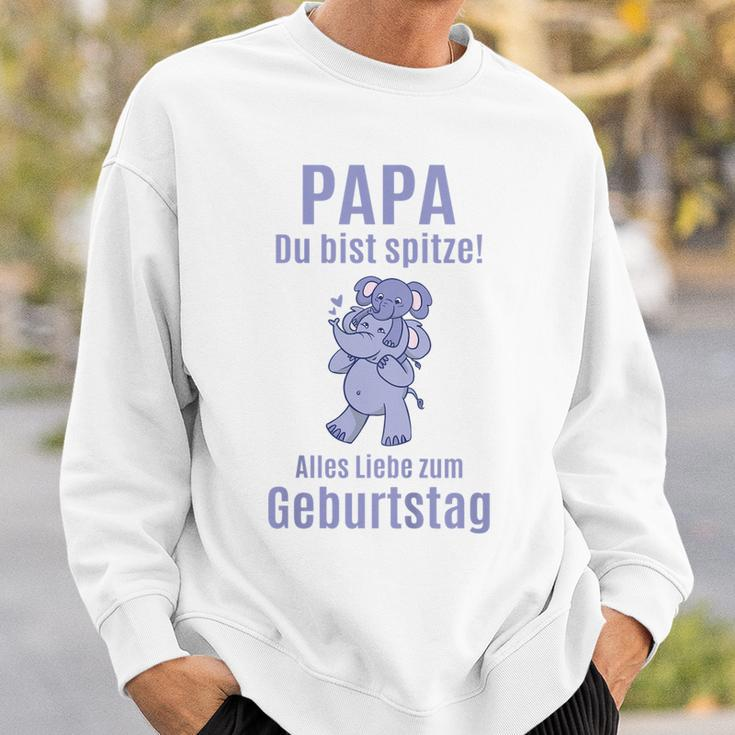 Alles Gute zum Geburtstag Papa Elefant Sweatshirt, Liebe & Spaß Design Geschenke für Ihn