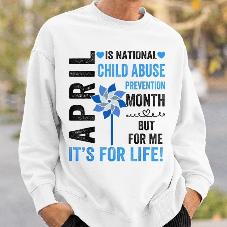 April Is Child Abuse Prevention Month Child Abuse Awareness Sweatshirt Gifts for Him