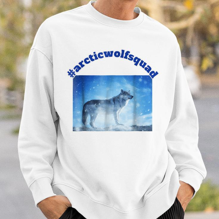 Arctic Wolf Squad Sweatshirt Gifts for Him