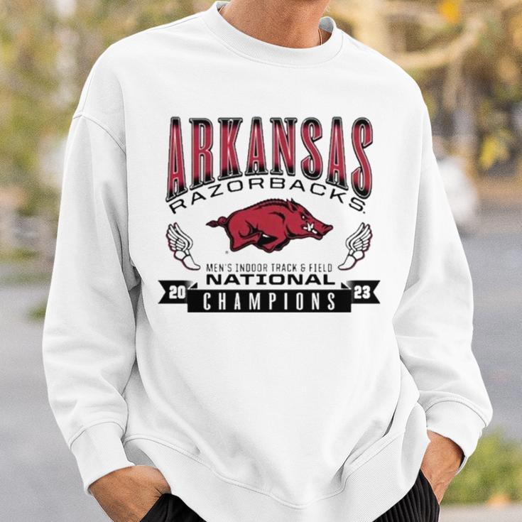 Arkansas National Champions 2023 Men’S Indoor Track &Amp Field Sweatshirt Gifts for Him