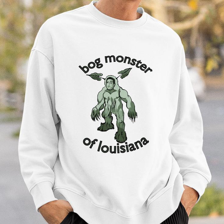 Bog Monster Of Louisiana Shirt Men Women Sweatshirt Graphic Print Unisex Gifts for Him