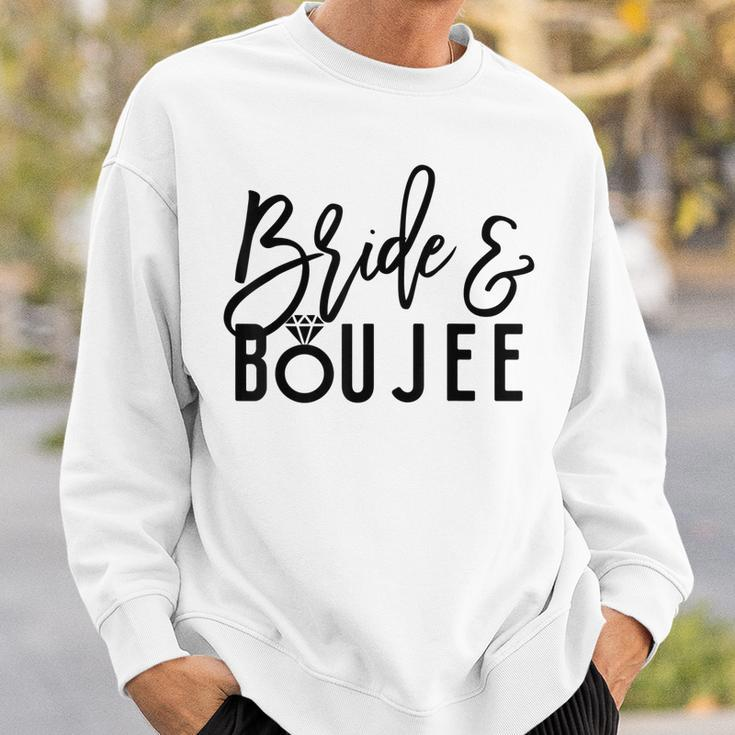 Bride And Boujee Bachelorette Party Sweatshirt Gifts for Him