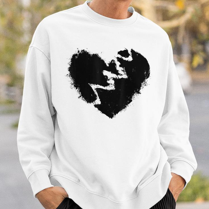 Broken Heart Gift Graffiti Sweatshirt Gifts for Him
