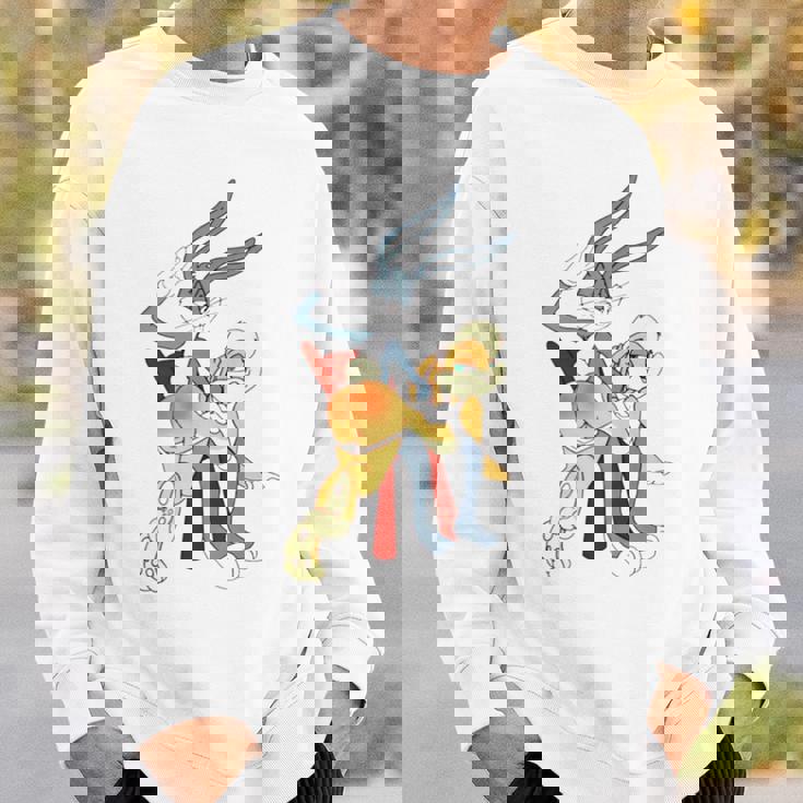 X-girl（エックスガール）の「BUZZED BUNNY L/S SWEAT TOP
