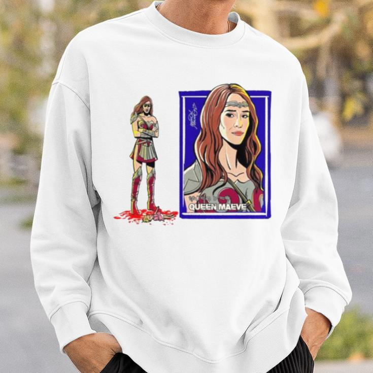 Comic Design Queen Maeve The Boys Tv Show Sweatshirt Gifts for Him
