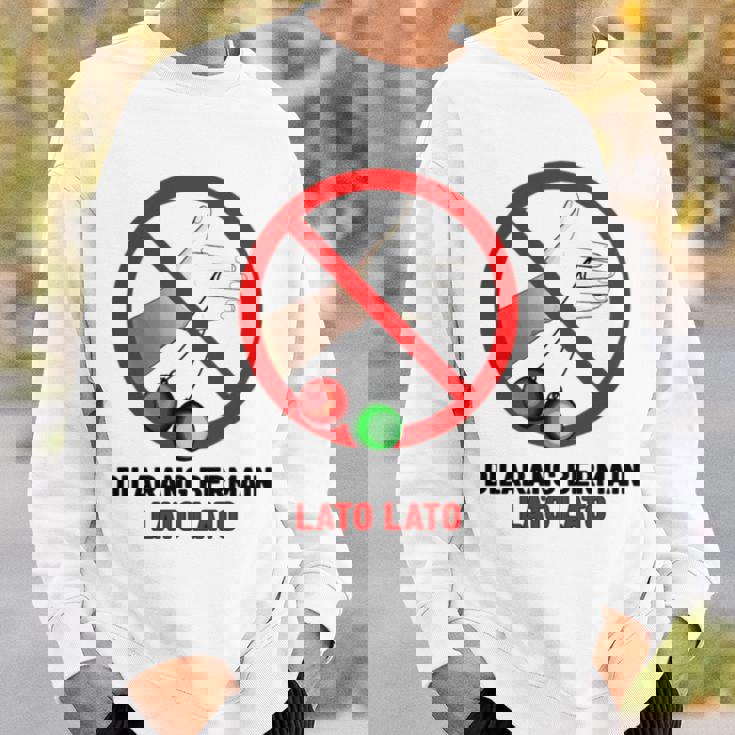 Dilarang Bermain Lato Lato Sweatshirt Gifts for Him Dilarang Bermain Lato Lato Sweatshirt Gifts for Him