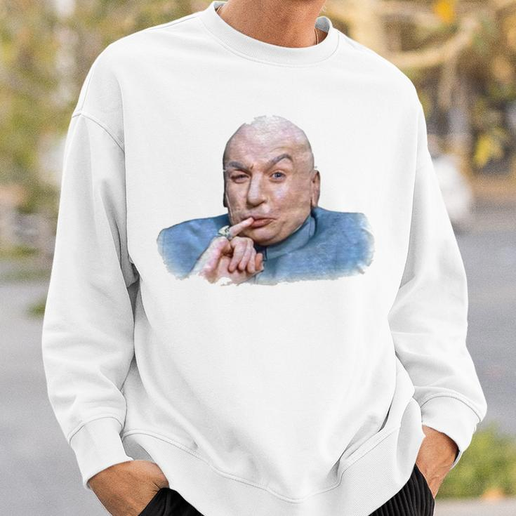 Dr Evil Portrait Sweatshirt Gifts for Him