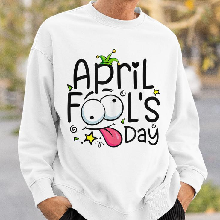 Funny April Fools Day 1St April Jokes Happy April Fools Day Sweatshirt Gifts for Him