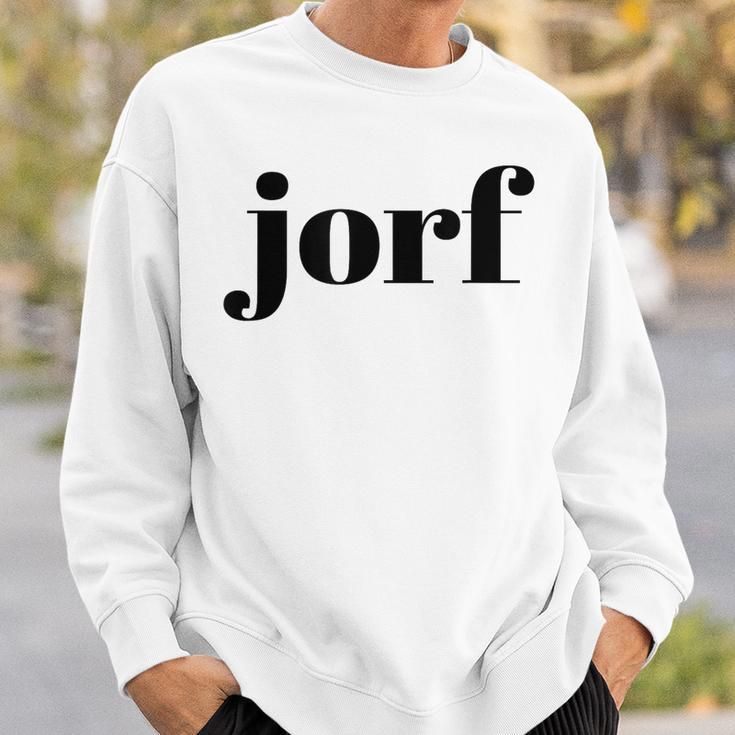 Funny Jorf Jorf Law Humor Sweatshirt Gifts for Him