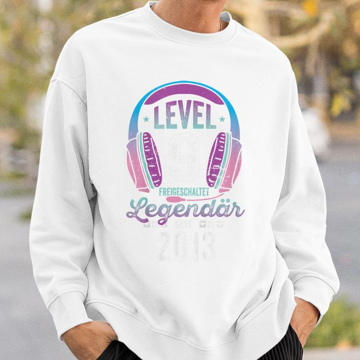 Gamer Girl Level 9 Sweatshirt, Geschenkidee zum 9. Geburtstag 2013 Geschenke für Ihn
