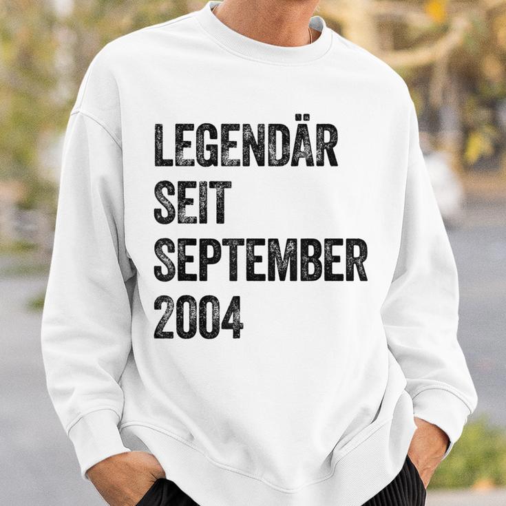 Geburtstag Legendär Seit September 2004 Jahrgang Vintage Sweatshirt Geschenke für Ihn