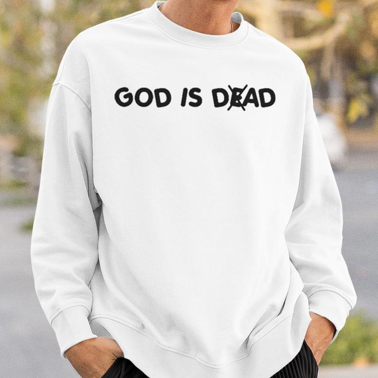 God Is Dad Sweatshirt Gifts for Him