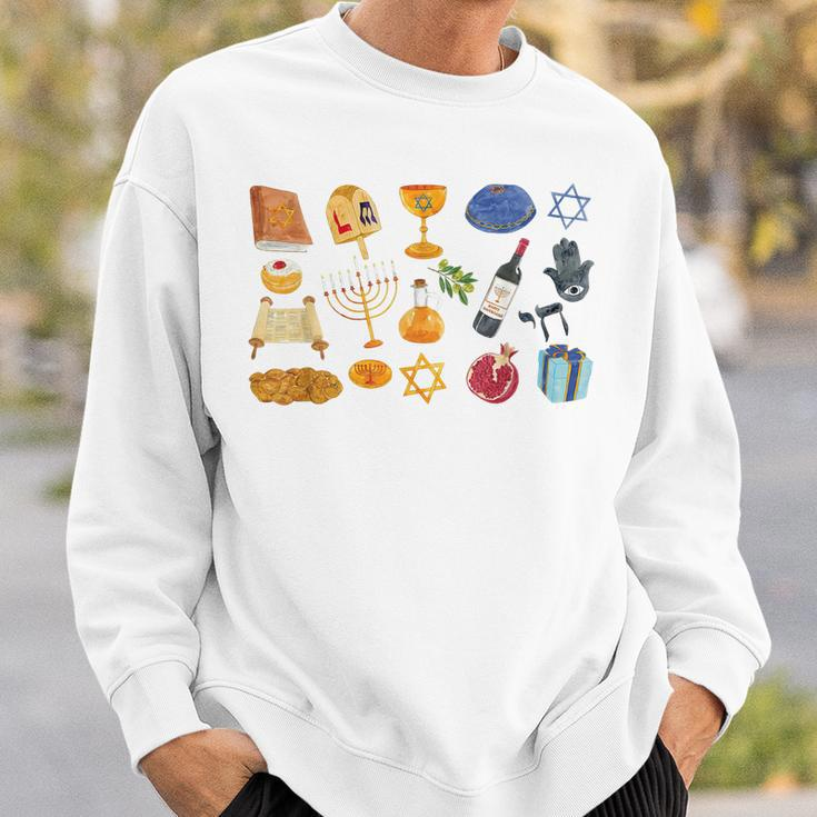 Happy Chrismukkah Funny Happy Hanukkah Its The Little Things Sweatshirt Gifts for Him