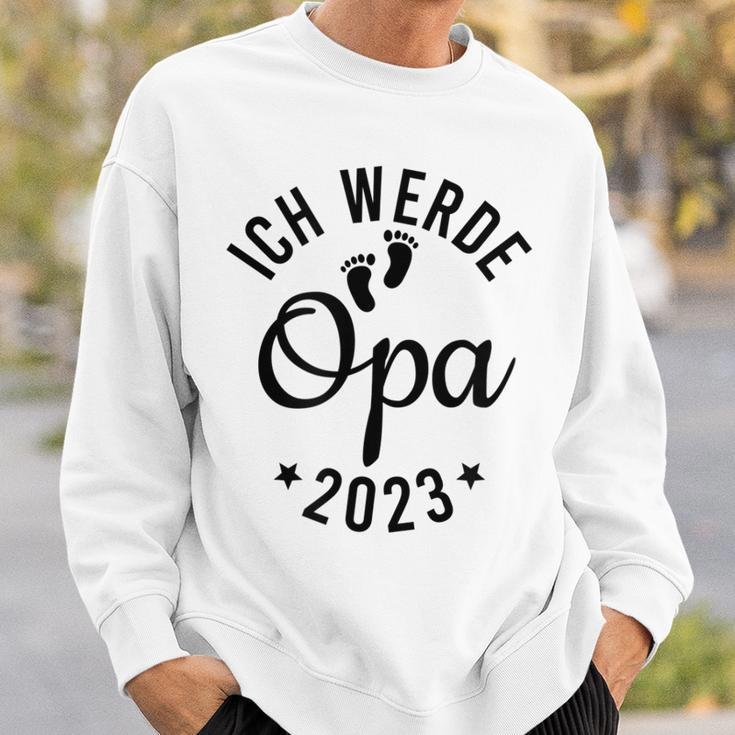 Ich werde Opa 2023 Herren Sweatshirt, Humorvoll für werdende Großväter Geschenke für Ihn