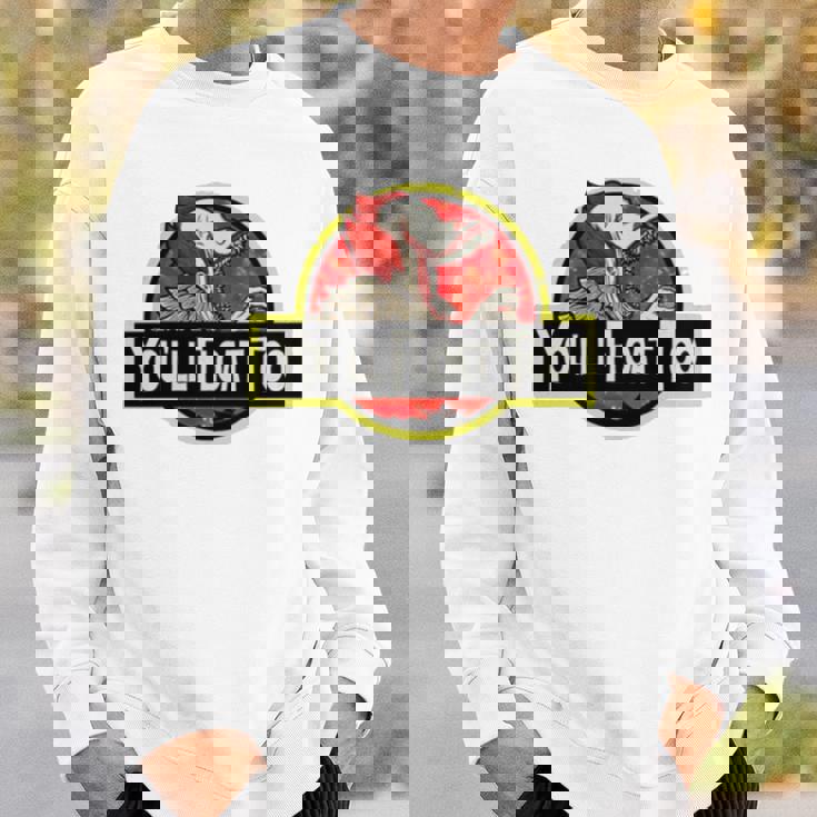 Jurassit Park You’Ll Float Too Sweatshirt Gifts for Him Jurassit Park You’Ll Float Too Sweatshirt Gifts for Him