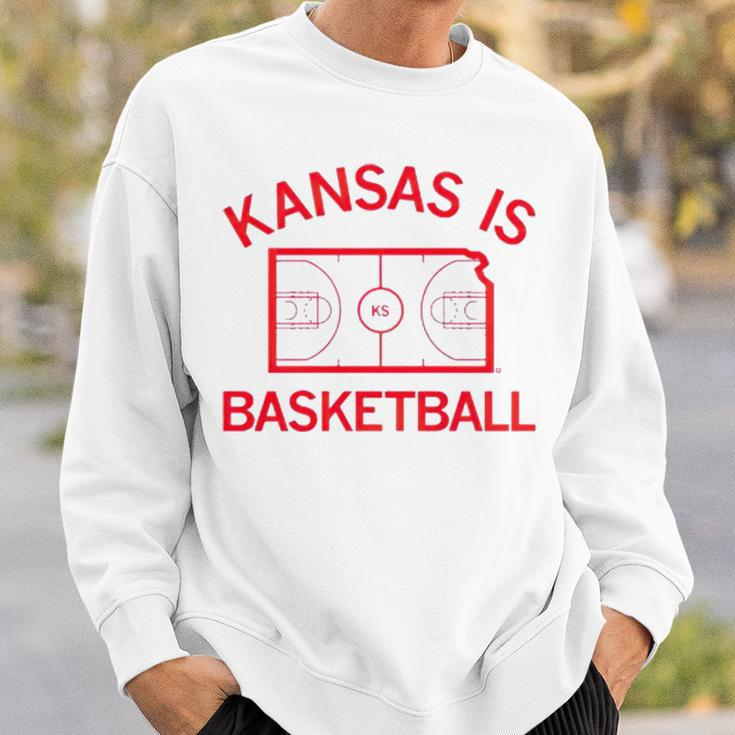 Kansas Is Basketball Sweatshirt Gifts for Him