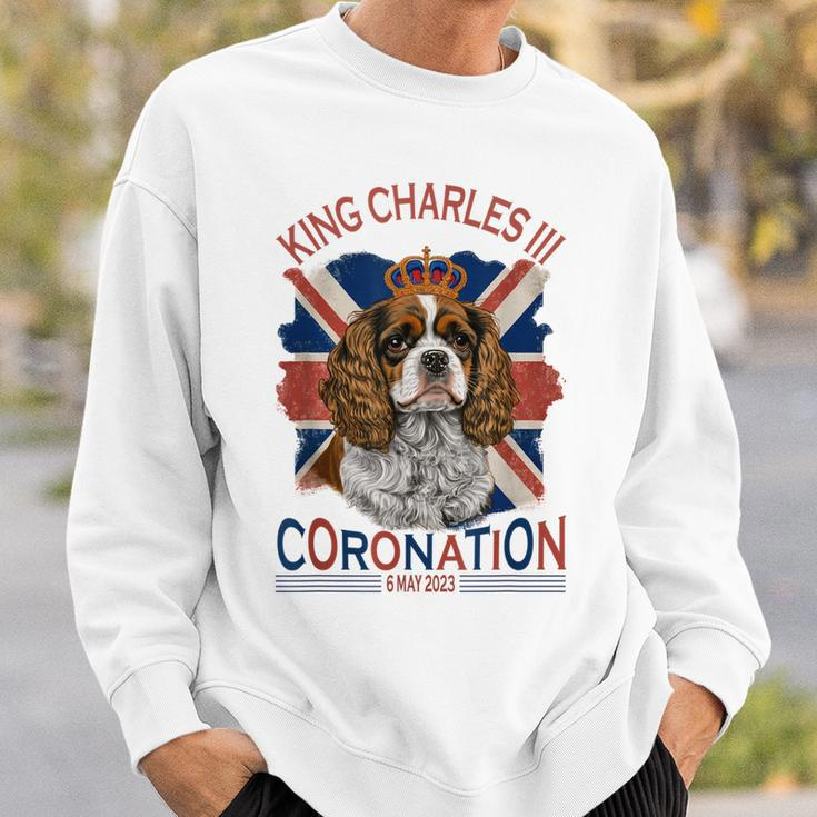 King Charles Iii British Royal Coronation May Spaniel Dog Sweatshirt Gifts for Him