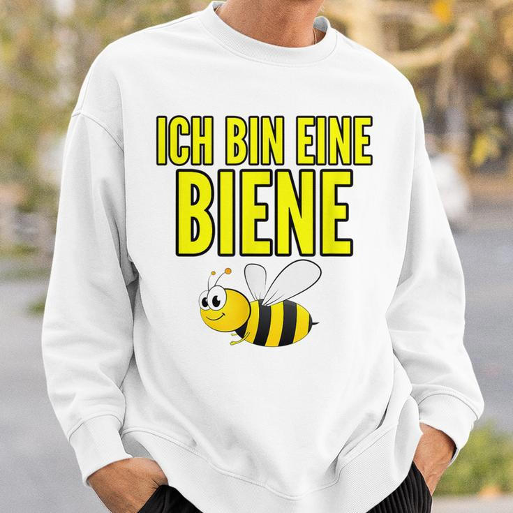 Lustiges Bienen-Motiv Sweatshirt Ich bin eine Biene in Weiß für Imker Geschenke für Ihn