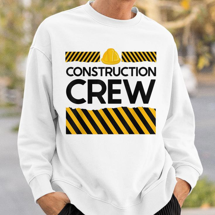 Matching Boys And Dad Construction Digger Birthday Outfit Sweatshirt Gifts for Him