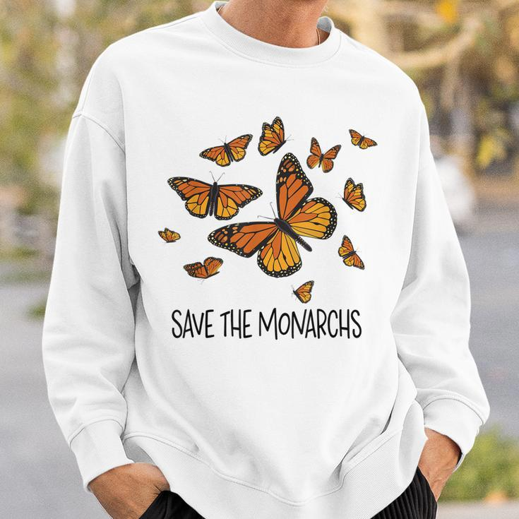 Monarch Butterflies Save The Monarchs Sweatshirt Gifts for Him