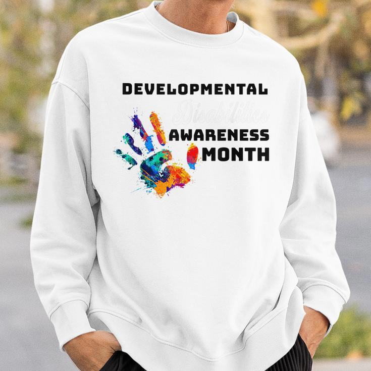 National Developmental Disabilities Awareness Month 2023 Sweatshirt Gifts for Him