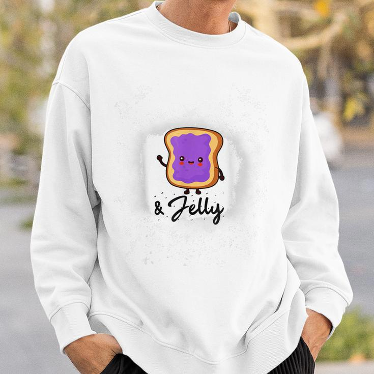 Peanut Butter And Jelly Costumes For Adults Funny Food Fancy Men Women Sweatshirt Graphic Print Unisex Gifts for Him