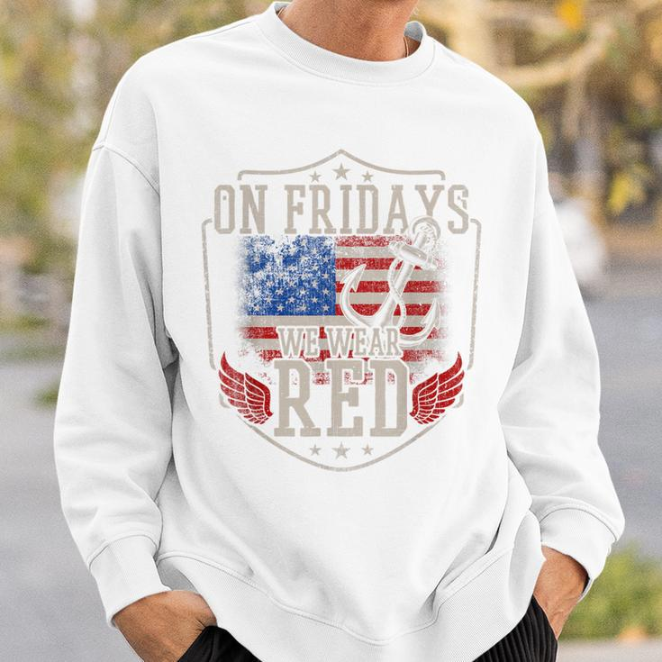 Remember Everyone Deployed Red Friday Navy Gift Sweatshirt Gifts for Him