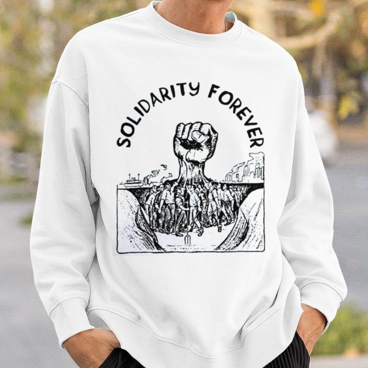Solidarity Forever Iww Labor Union Sweatshirt Gifts for Him