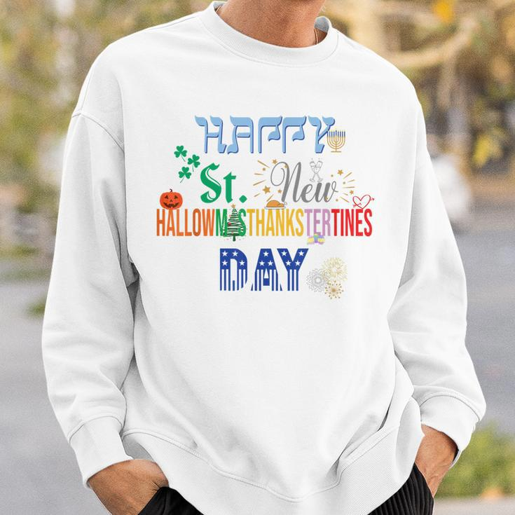 The Ultimate Holiday For A Funny & Happy Every Holiday Sweatshirt Gifts for Him