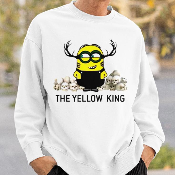 The Yellow King Minoion And Skulls Sweatshirt Gifts for Him