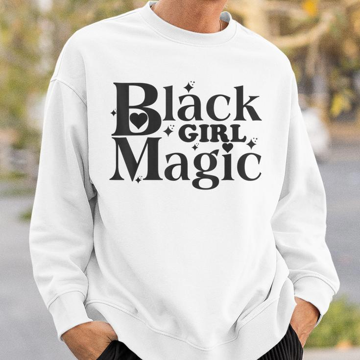 Vintage Afro Black Girl Magic Black History Retro Melanin Sweatshirt Gifts for Him
