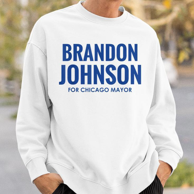 Vote Brandon Johnson For Chicago Mayor Sweatshirt Gifts for Him