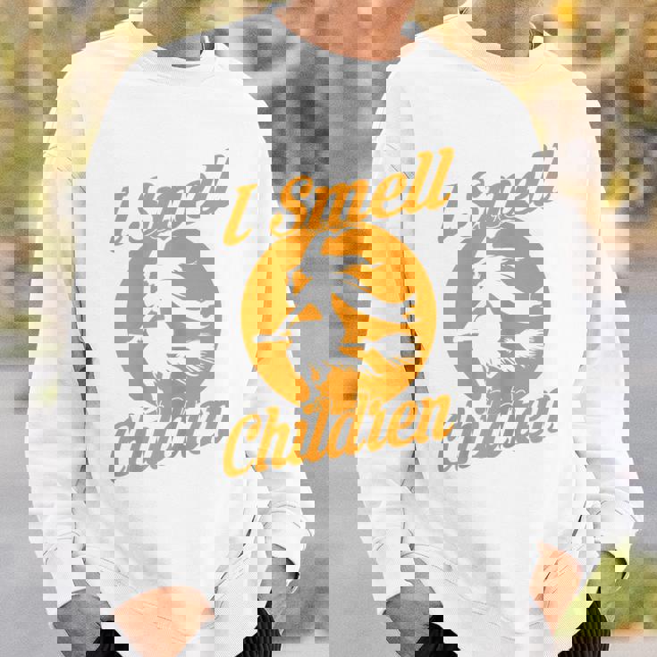 Womens I Smell Children Hocus Pocus Womens I Smell Children Men Women Sweatshirt Graphic Print Unisex Gifts for Him