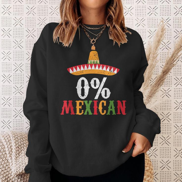 0 Mexican Cinco De Mayo Fiesta Sombrero Funny Sweatshirt Gifts for Her