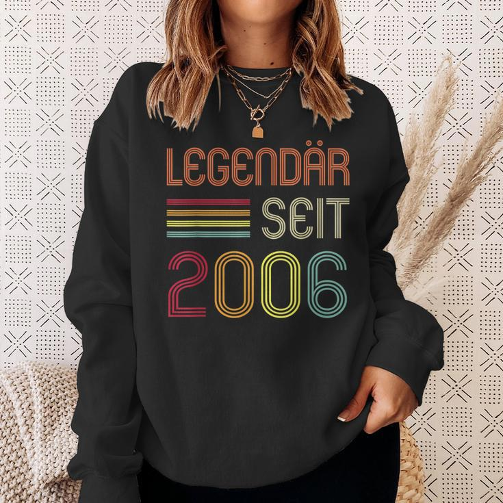 16 Geburtstag Legendär Seit 2006 Geschenk Sweatshirt Geschenke für Sie
