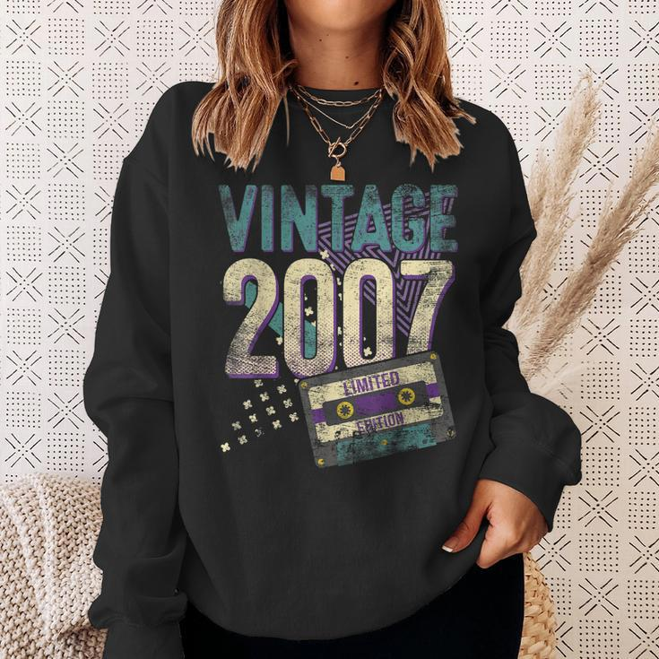 16 Year Old Gifts Vintage 2007 Limited Edition 16Th Birthday V2 Sweatshirt Gifts for Her