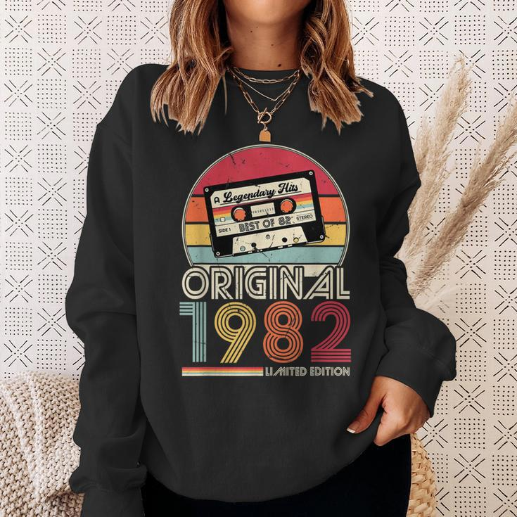 1982 Jahrgang Geburtstag Retro Vintage Herren Damen Geschenk Sweatshirt Geschenke für Sie