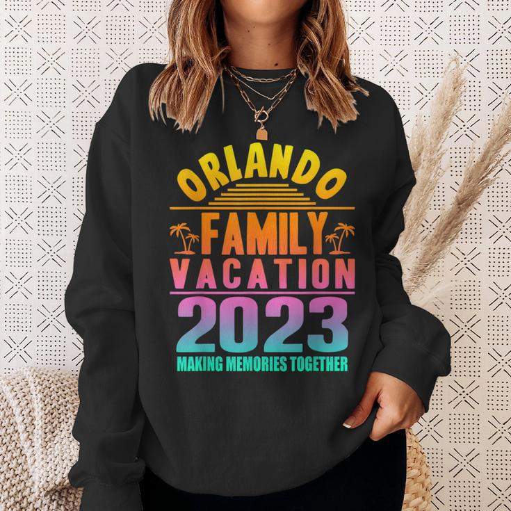 2023 Orlando Family Vacation Matching Group Beach Sweatshirt Gifts for Her