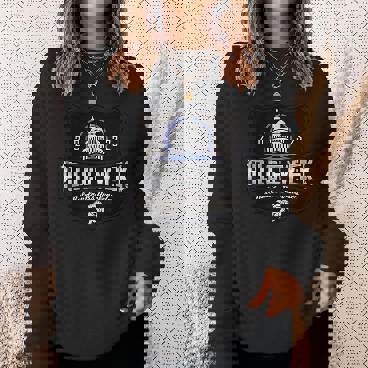 2023 Police Week Commemorative Sweatshirt Gifts for Her