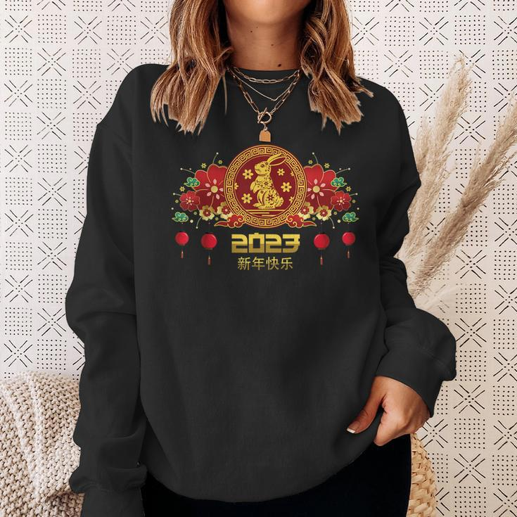 2023 Year Of The Rabbit Chinese New Year Zodiac Lunar Bunny V3 Sweatshirt Gifts for Her