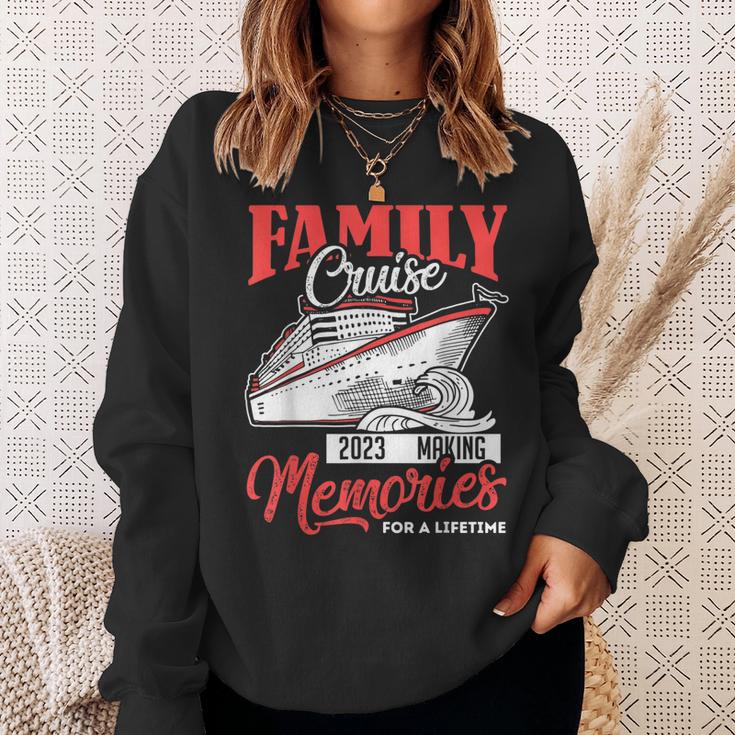 Family Cruise  2023 Vacation Funny Party Trip Ship Gift  Sweatshirt