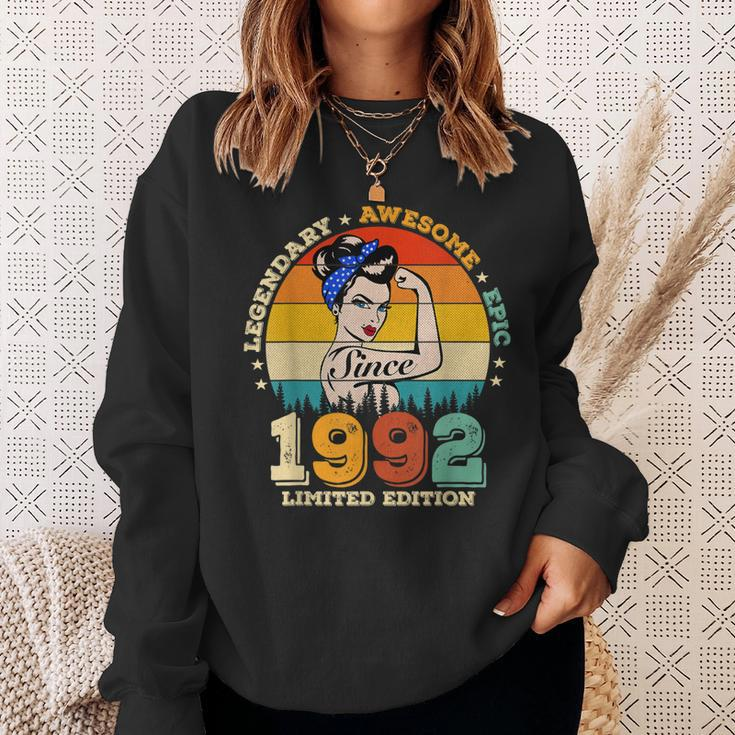 30 Jahre Legende 1992 - Sweatshirt für Fantastische Frauen zum Geburtstag Geschenke für Sie