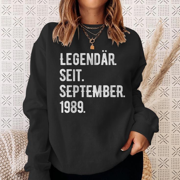 34 Geburtstag Geschenk 34 Jahre Legendär Seit September 198 Sweatshirt Geschenke für Sie