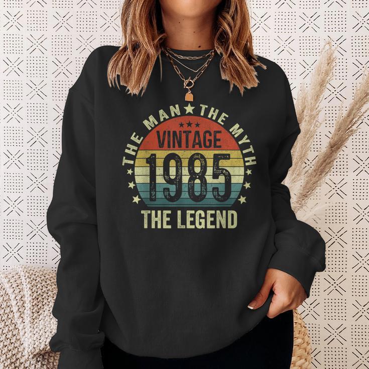 38 Geburtstag Geschenk Mann Mythos Legende Jahrgang 1985 Sweatshirt Geschenke für Sie